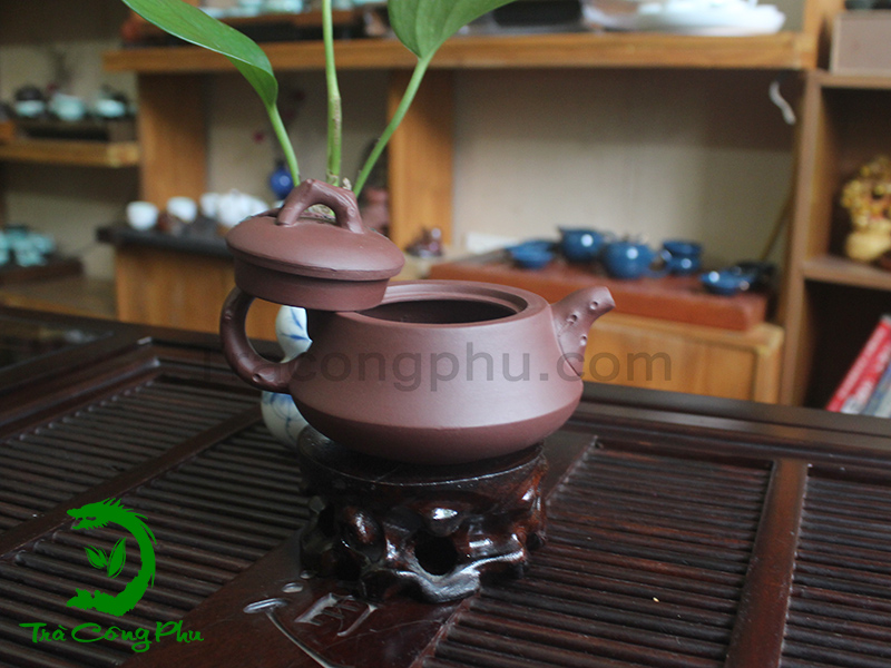 Ấm tử sa Trụ sở Thiên Tùng ATS960